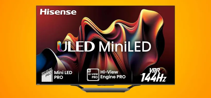 Hisense 55" Mini-LED a 599€: TV di ultima generazione con uno sconto del 33%