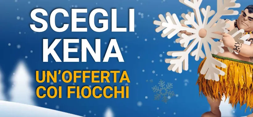 180GB a 6,99€? Con Kena tutto è possibile