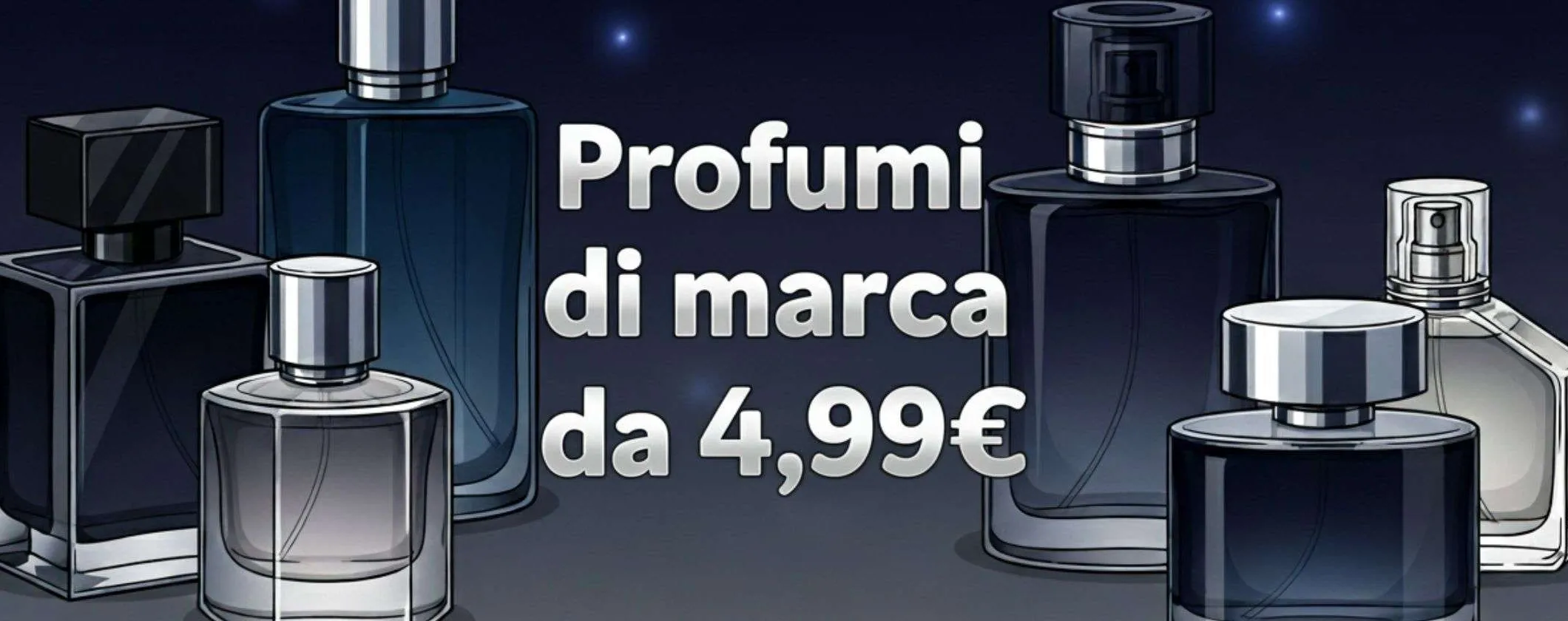 Profumi da 4,99€ su Amazon: fragranze di ottima marca a prezzo sorprendente