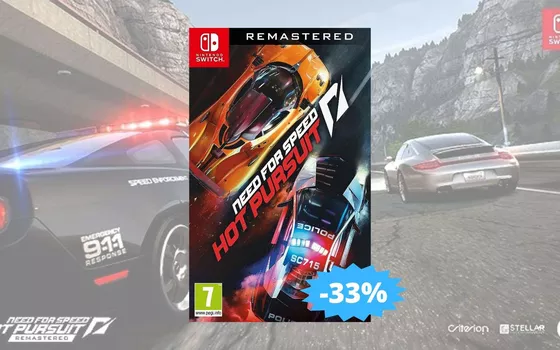 Need For Speed Hot Pursuit su Switch in MEGA sconto