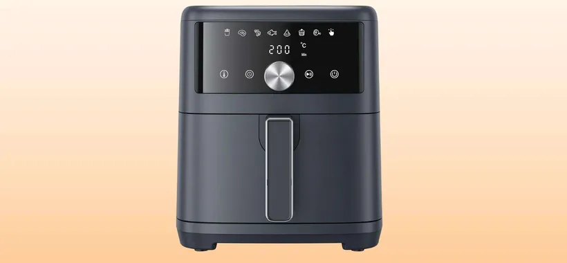 Friggitrice ad aria 8-in-1 con ampio cestello: doppio sconto al TOP su Amazon