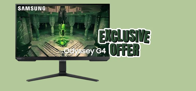 Samsung Odyssey G4: ora in sconto