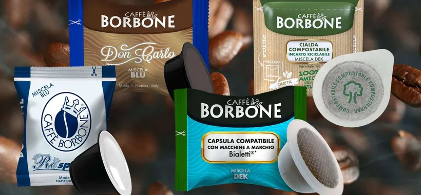 Caffè Borbone SVENDITA TOTALE su Amazon: capsule, cialde e non solo