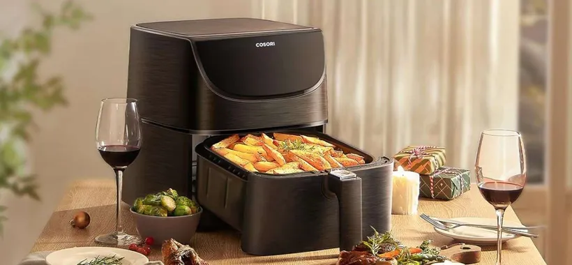 La vendutissima friggitrice ad aria COSORI 13-in-1 da 5.5 litri è in OFFERTA su Amazon (-21%)