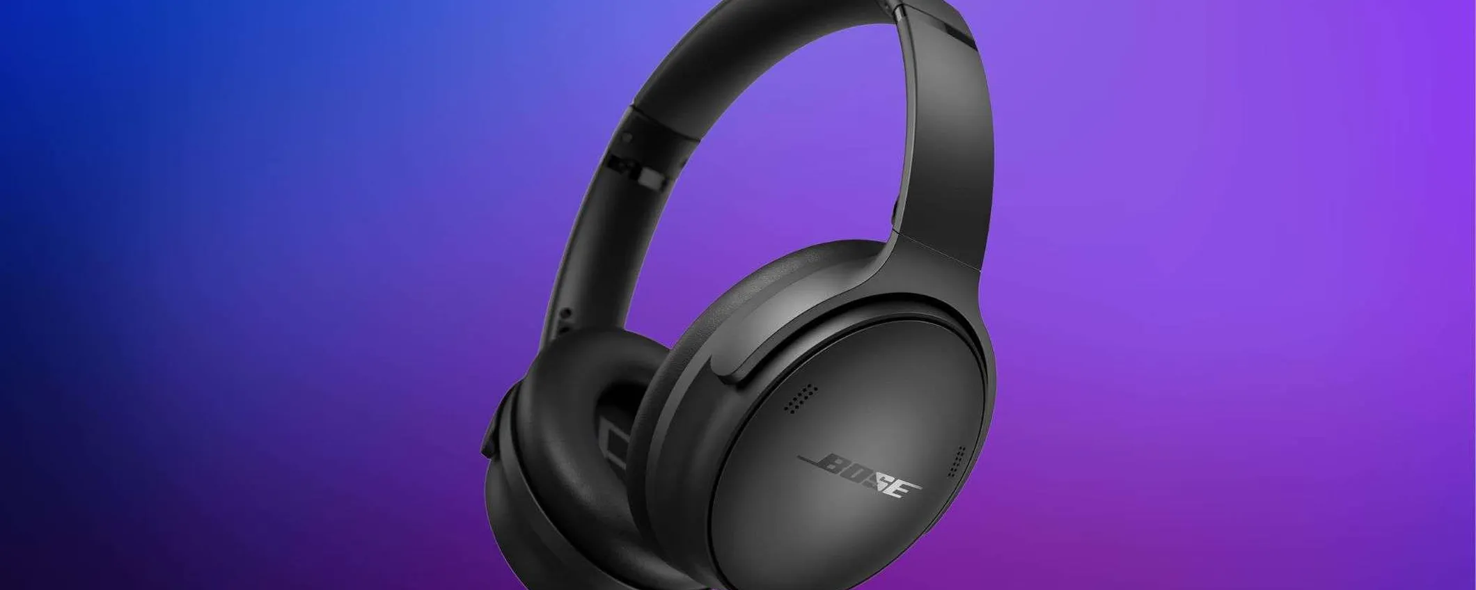 Bose QuietComfort Headphones: comfort supremo a prezzo stracciato (-43%)