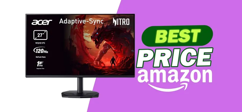 Monitor da gaming Acer Nitro da 27" WQHD: ottieni il meglio dai videogiochi