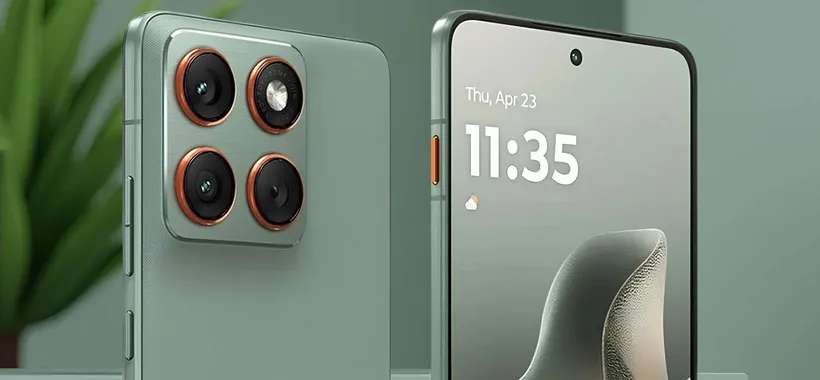Motorola Edge 70 conquista in versione verde, ma anche in nero non scherza
