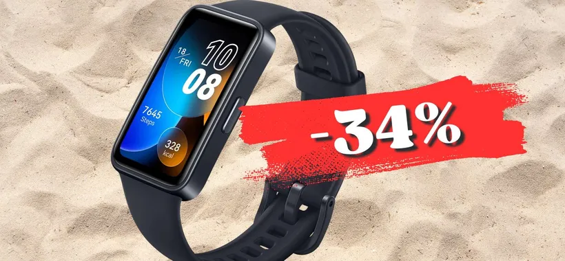 Huawei Band 8 è MOLTO PIÙ di un accessorio tech: soli 34€ per OGGI