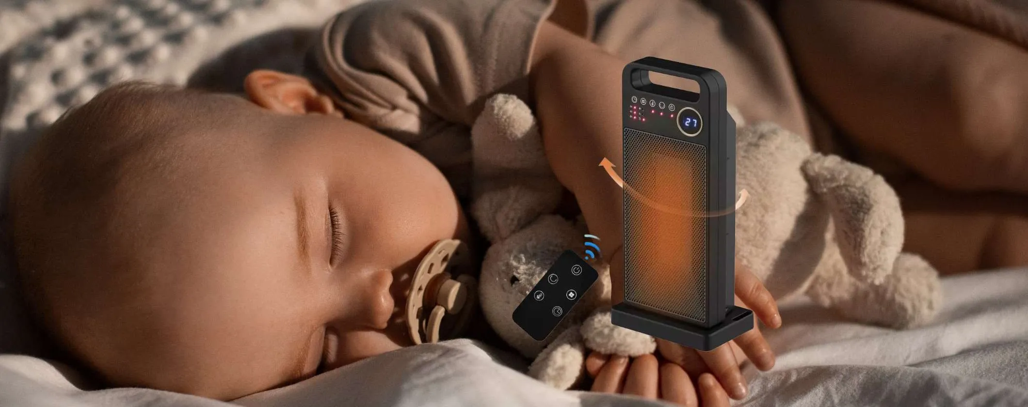 Caldo pazzesco questo inverno con il termoventilatore digitale in offerta su eBay