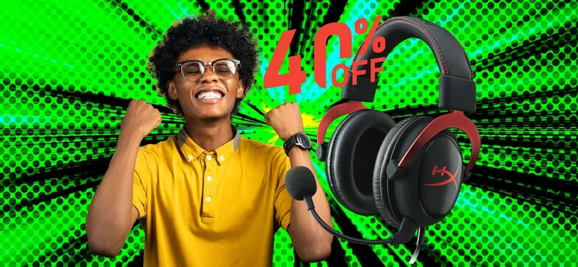 HyperX Cloud II: cuffie da gaming per PC, mobile e consolle al 40%