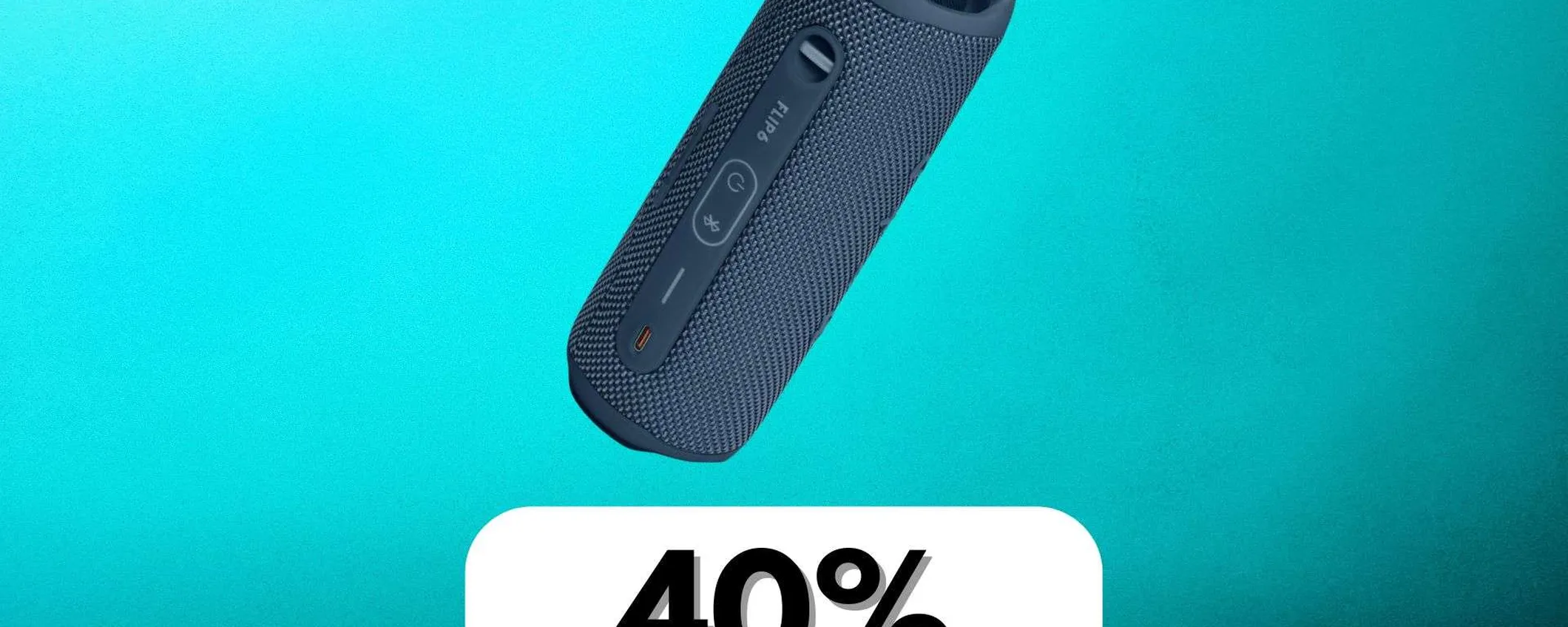 JBL Flip 6 in offerta: sconto esagerato del 40% per il Black Friday