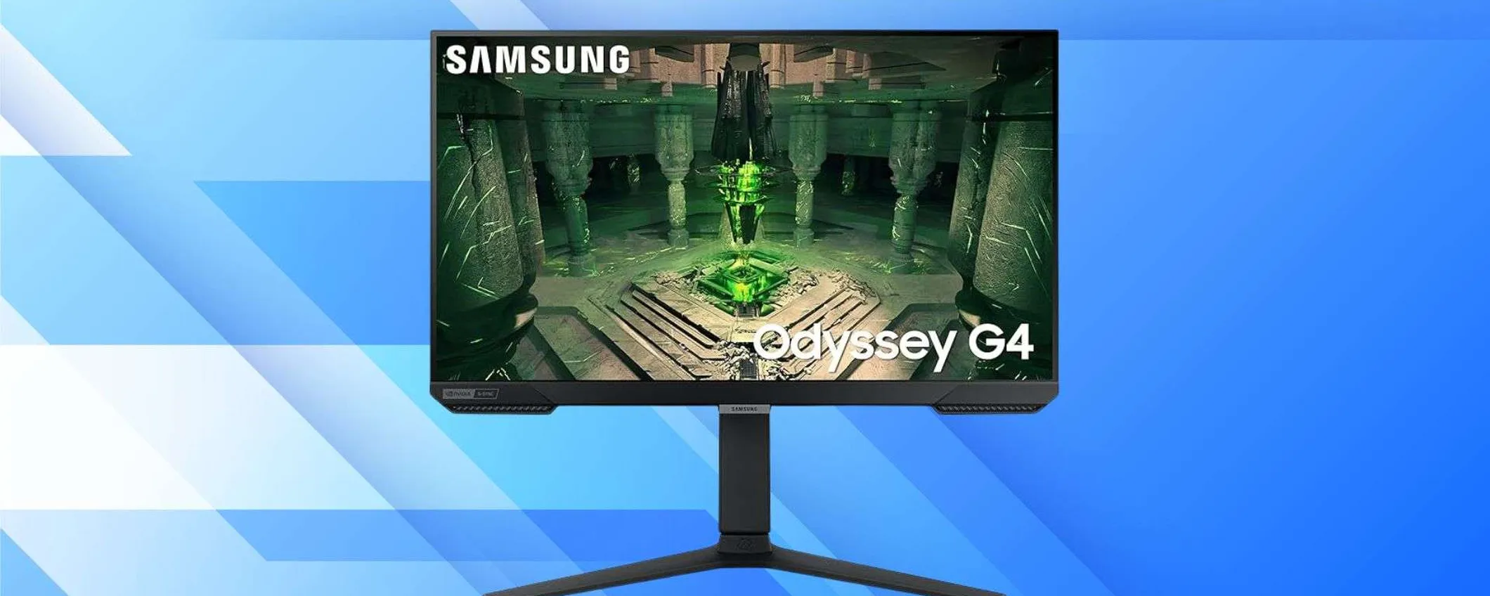 Monitor Samsung Odyssey G4: con il 47% di sconto è un best buy