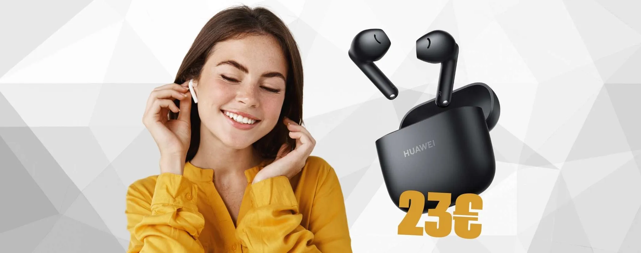 HUAWEI FreeBuds SE 2: rapporto qualità prezzo imbattibile (23€)