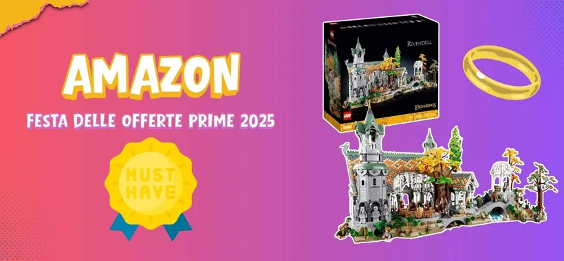 Set LEGO Gran Burrone in offerta MAI VISTA: è l'occasione che aspettavi