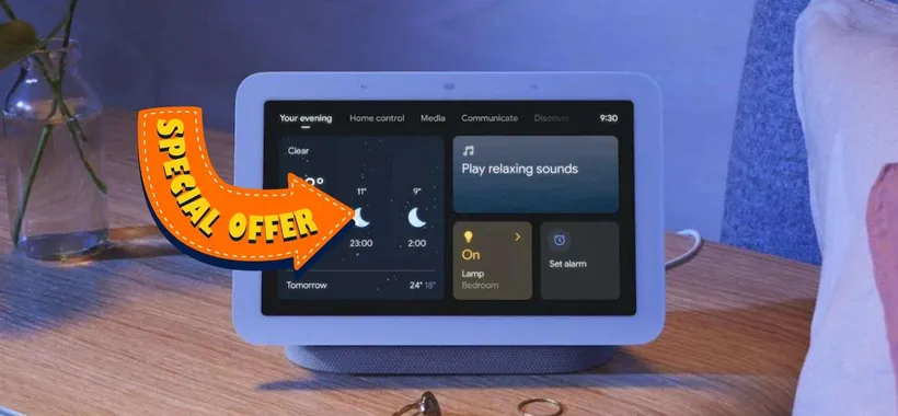 Google Nest Hub 2 RITORNA a 39€: risparmia 60€ su eBay
