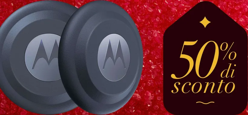 Motorola Moto Tag, trovatutto smart a METÀ PREZZO su Amazon (19,99€)