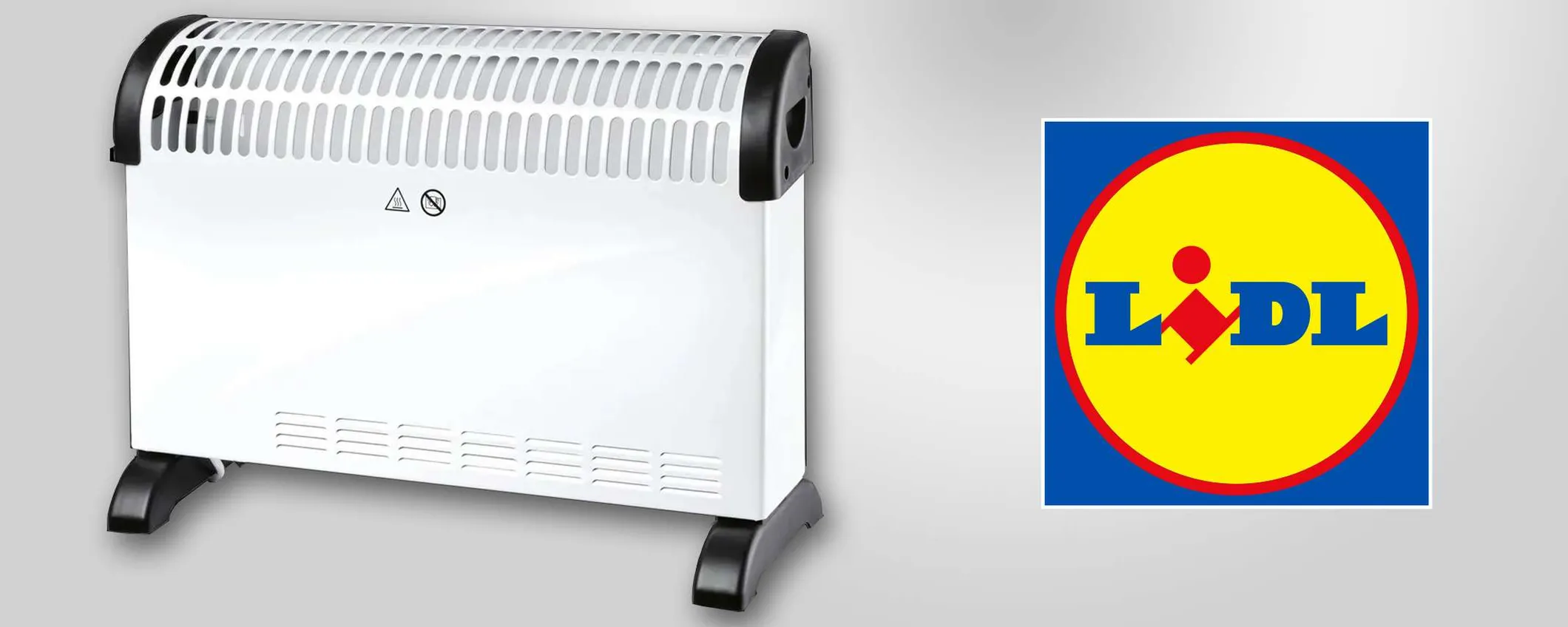 Calore rapido, bolletta del gas leggera con questo convettore: OFFERTA da Lidl