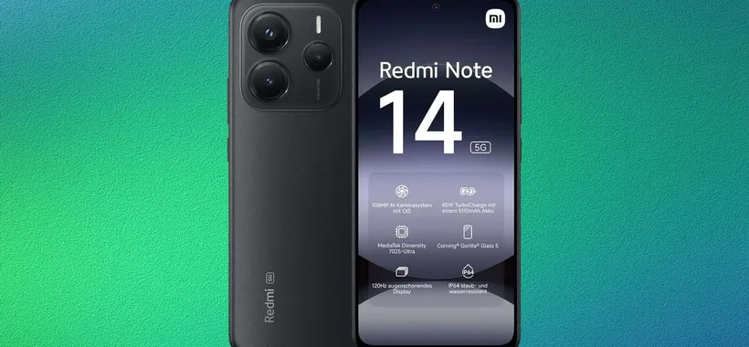 Xiaomi Redmi Note 14 5G: 8+256GB e fotocamera AI da 108MP a 249,99€