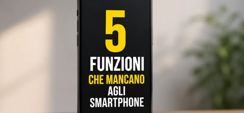 5 funzioni eliminate dagli smartphone che oggi sarebbero ancora utilissime