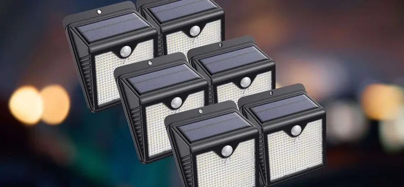 Faro solare da 1000 lumen a 5,59€ su Amazon: tanta luce a costo ZERO