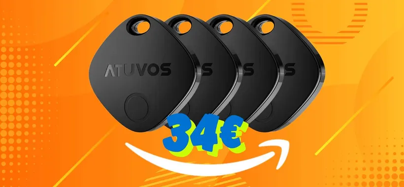 Air Tag per tracciare gli oggetti importanti e non perderli: 4 PZ a soli 34€