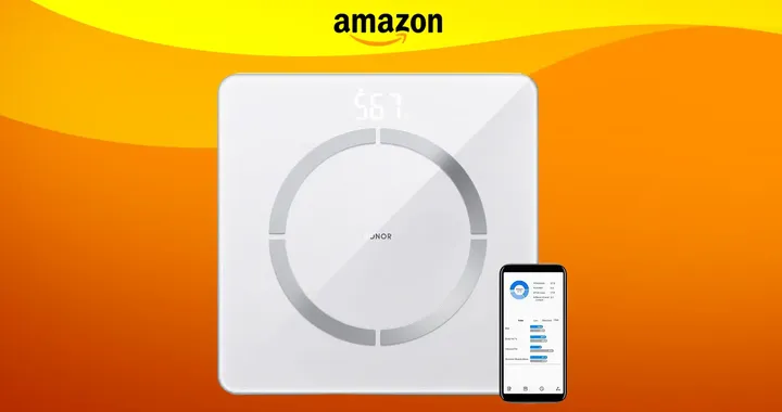 Bilancia SMART Honor: peso e statistiche sul tuo smartphone (-14€)