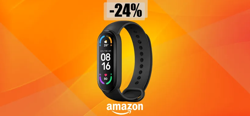 Xiaomi Mi Smart Band 6 NFC per pagamenti CONTACTLESS (41€)
