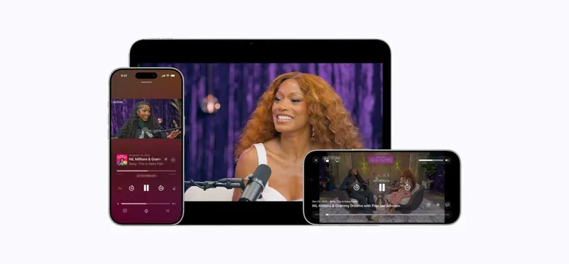 Podcast audio e video insieme: la svolta di Apple nel 2026