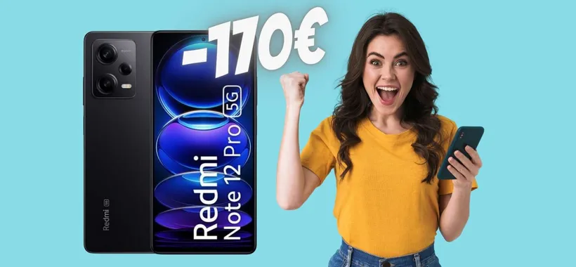 Redmi Note 12 Pro 5G (6GB/128GB) in OFFERTA eBay a 170€ in MENO