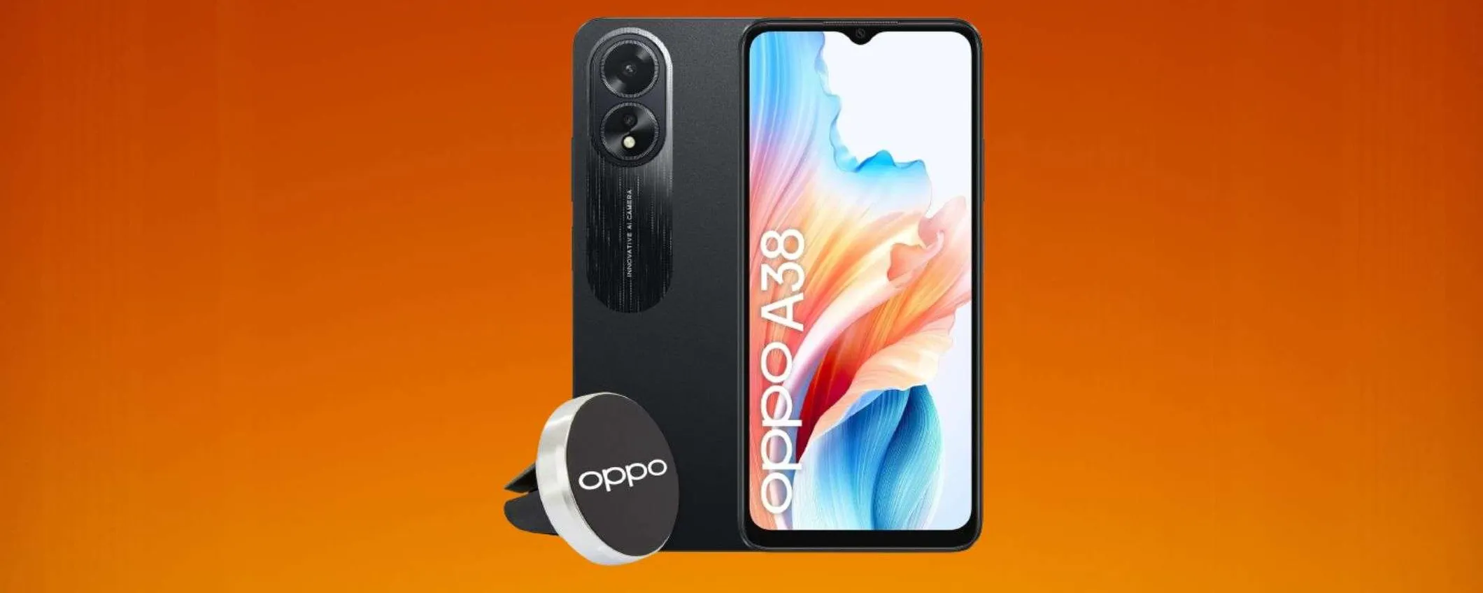 OPPO A38 in offerta su Amazon: oggi lo paghi meno di 140€