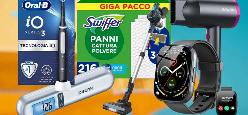 Amazon sconti dal 50% a salire: MEGA SVENDITA totale da 9,99€ a 89,99€