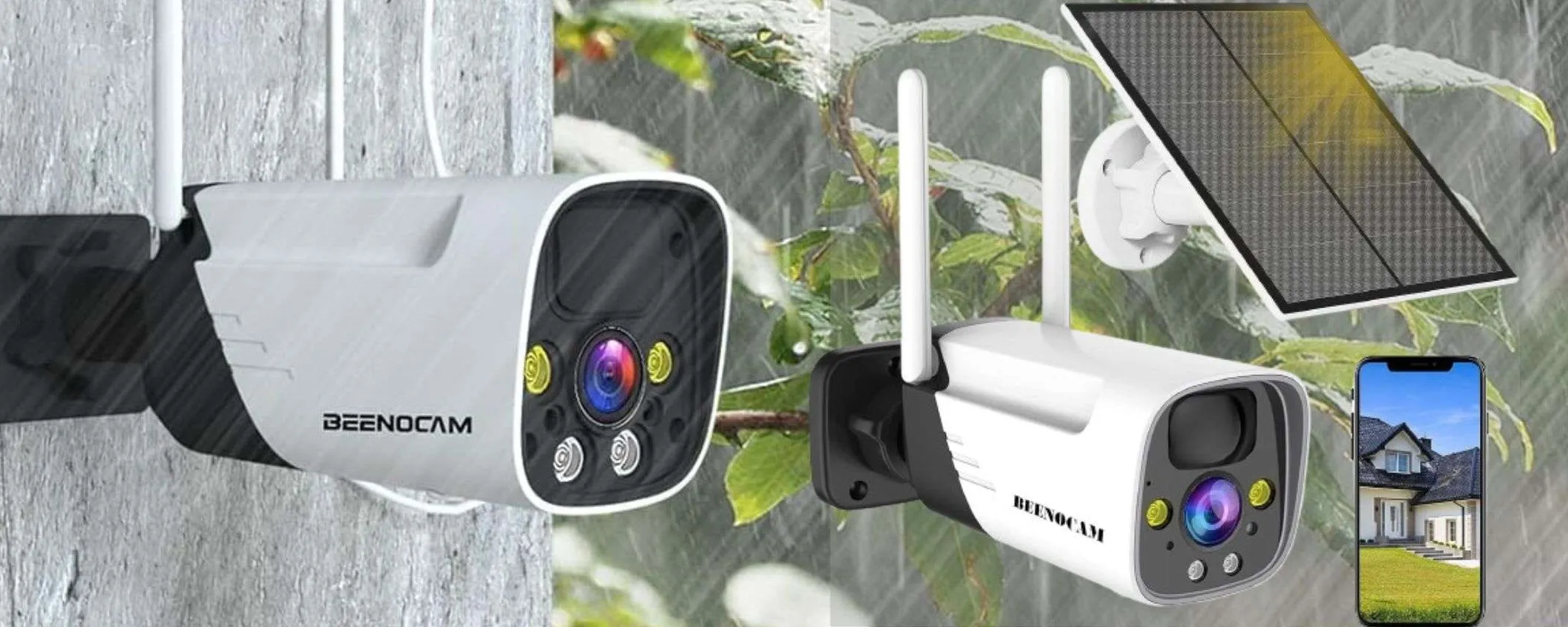 Un MOSTRO di videocamera con pannello solare a 39€: SPAVENTA ogni intruso