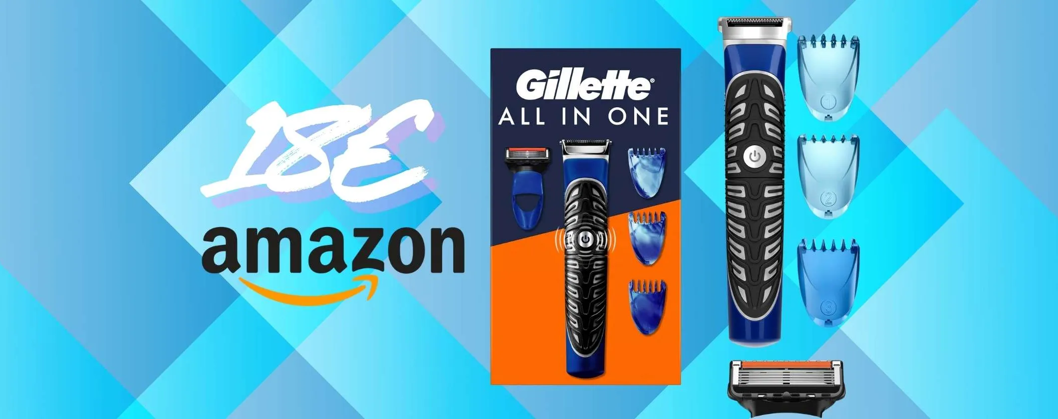 Gillette Styler: rasoio elettrico che rade, regola e rifinisce oggi a soli 18€ (-53%)