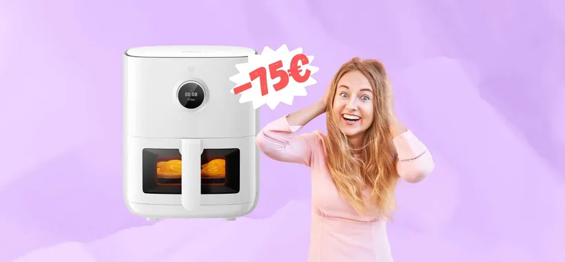 Xiaomi Smart Air Fryer Pro da 4 litri a PREZZO SHOCK (-75€)
