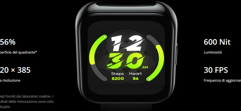 Realme Watch 2 in offerta ad un SUPER PREZZO su eBay