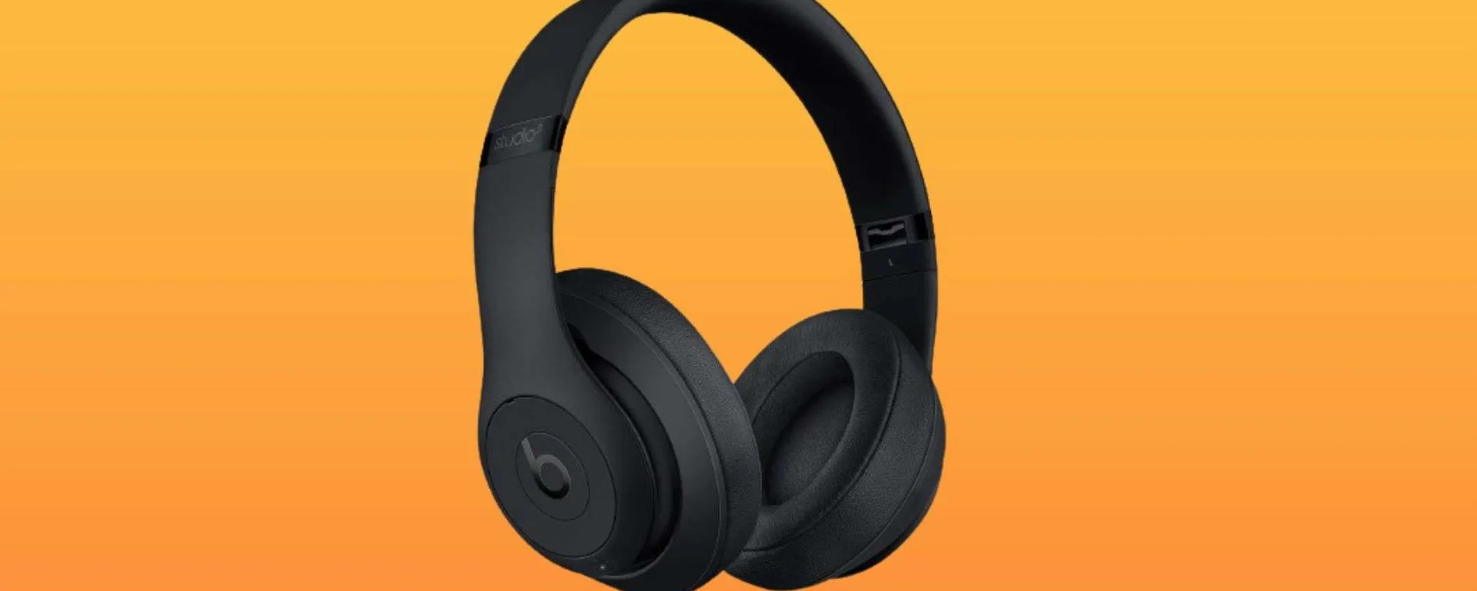 Beats Studio3 in offerta con il 50% di sconto: le cuffie wireless da prendere subito