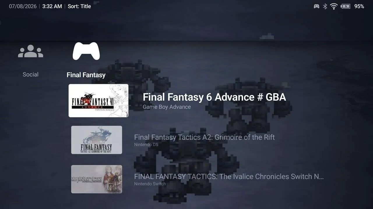 Questa app trasforma un vecchio smartphone Android in una console portatile in stile PSP
