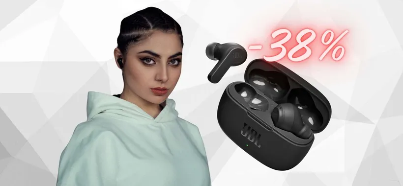 Gli auricolari wireless JBL Wave 200TWS sono in PROMO su Amazon al 38%