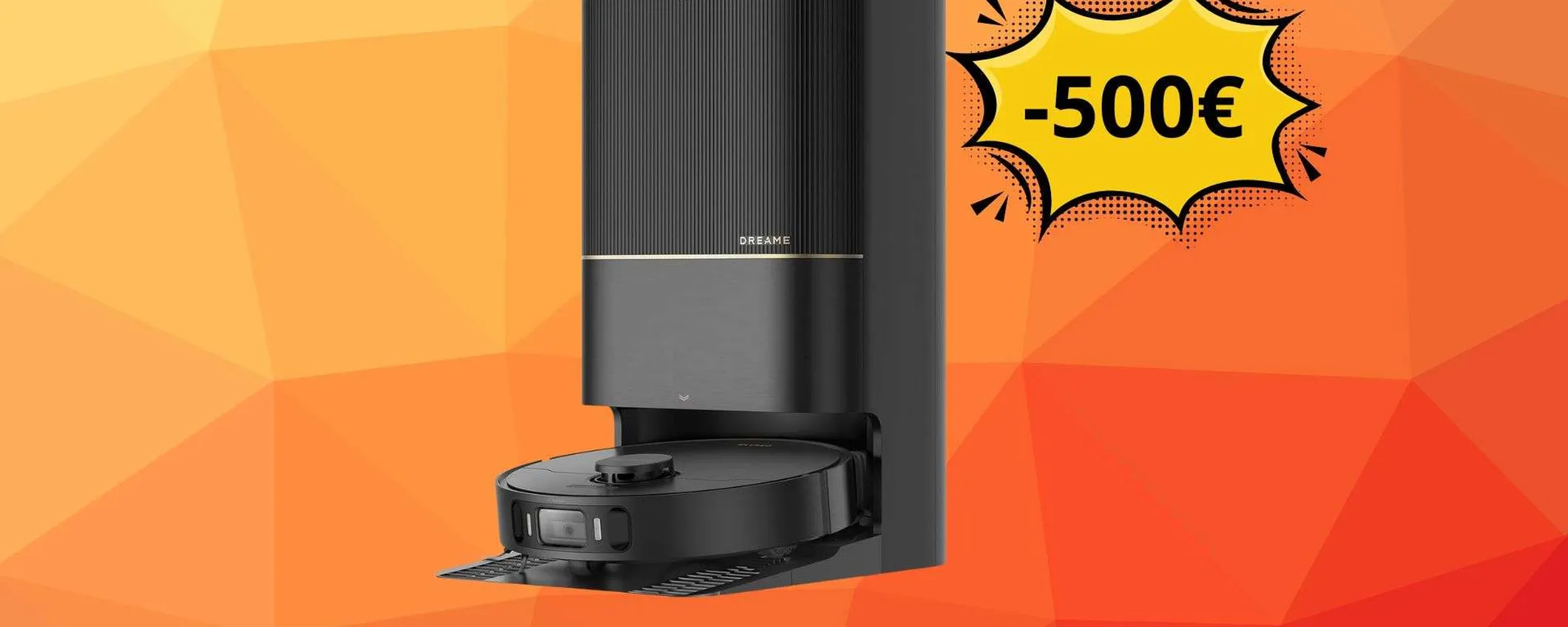 Dreame X30, il prezzo è imperdibile: sconto di 500€ sul re dei robot 2-in-1