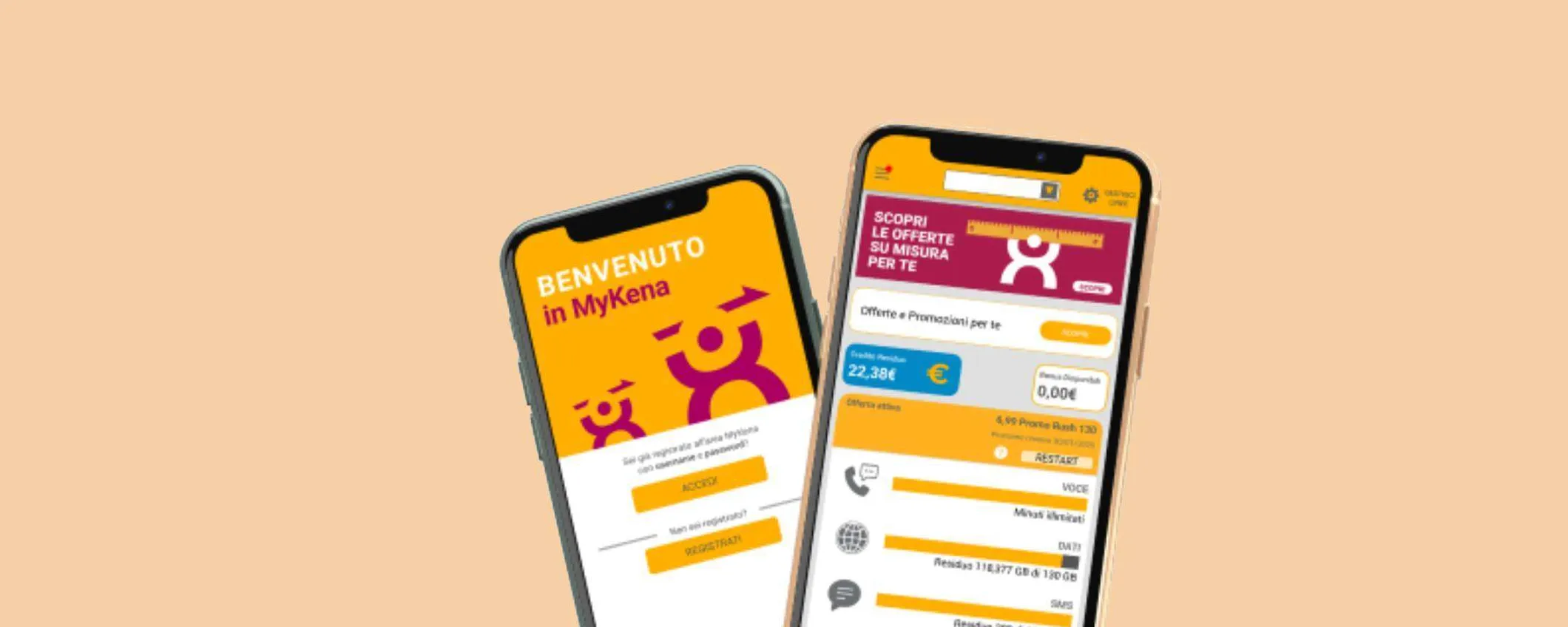 Kena Mobile 5G: offerte con tanti giga a partire da 5,99€