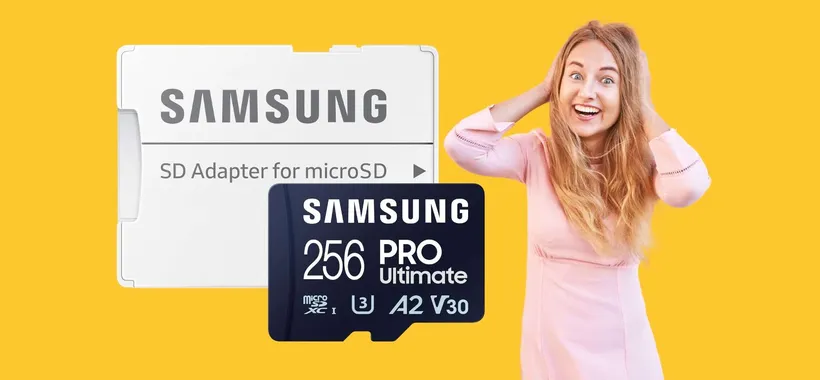 Scheda microSD Samsung da 256GB a prezzo sciolto per la Tech Week Amazon