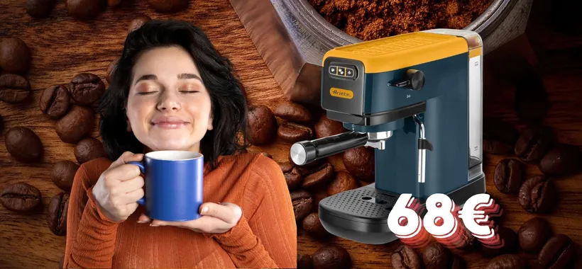 Ariete 1399: macchina per espresso strepitosa, ora la puoi avere a soli 68€