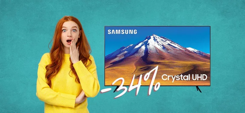 Samsung: Smart TV da 43” Crystal UHD 4K a 151€ in MENO