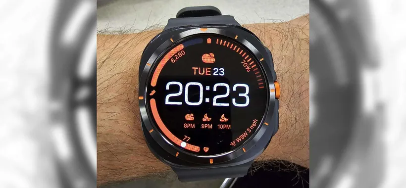 Questo Samsung Galaxy Watch Ultra ha un evidente PROBLEMA