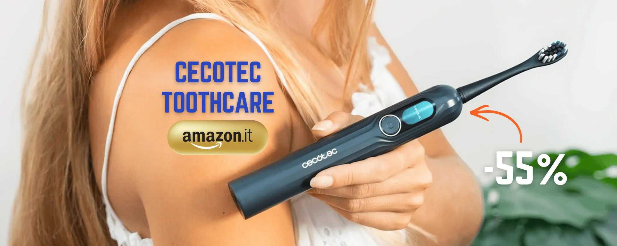 Bye bye dentista: con Cecotec e questo spazzolino hai denti SANI (21€)