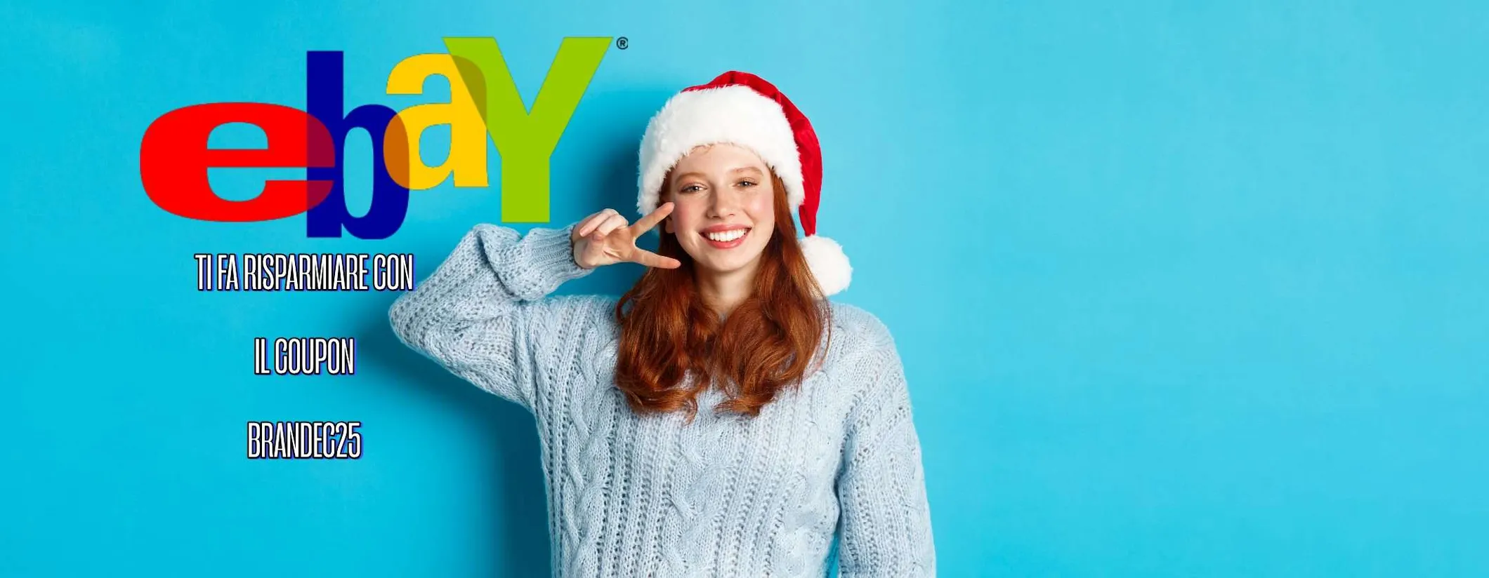 Risparmia fino a 75€ su eBay con il Coupon BRANDEC25