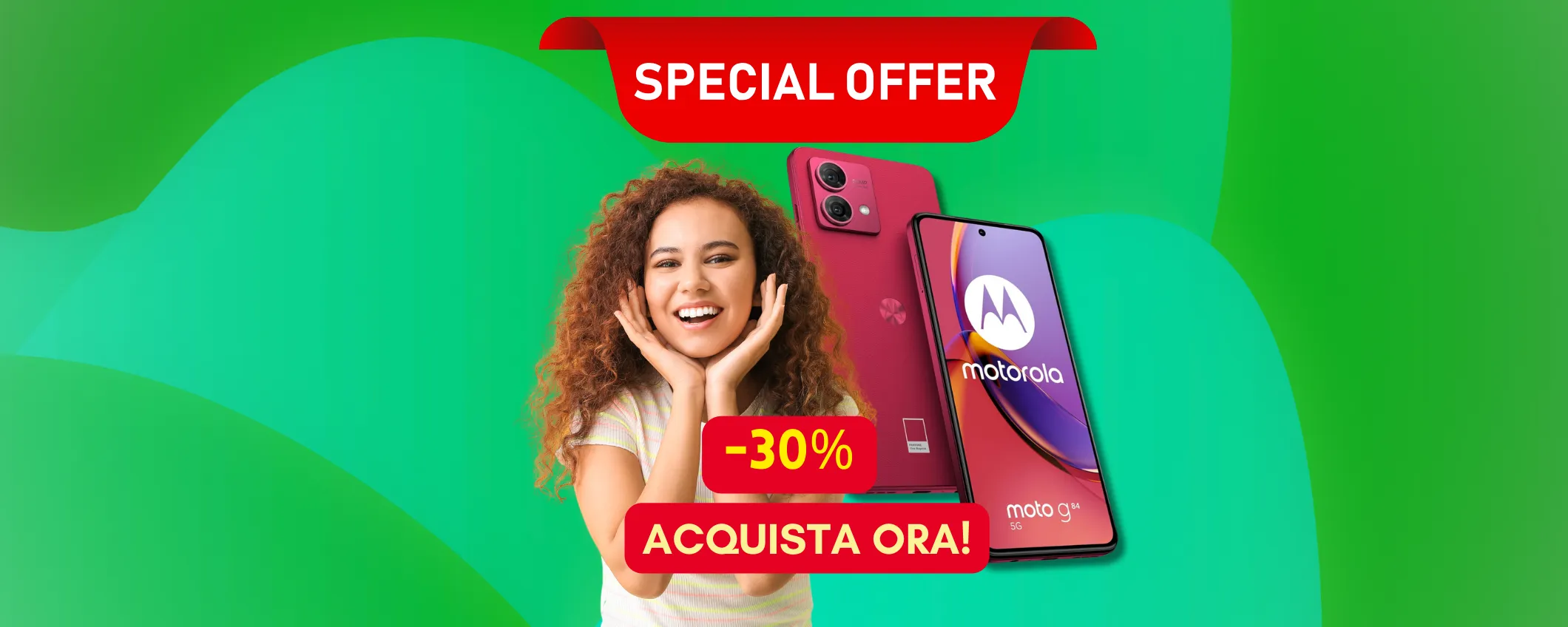 Smartphone Motorola moto g84 in sconto del 30%, solo su Amazon