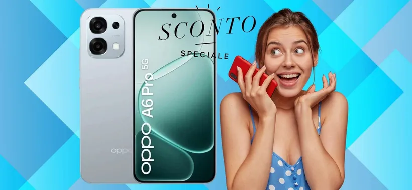 OPPO A6 Pro 5G da 256GB è uno smartphone super conveniente