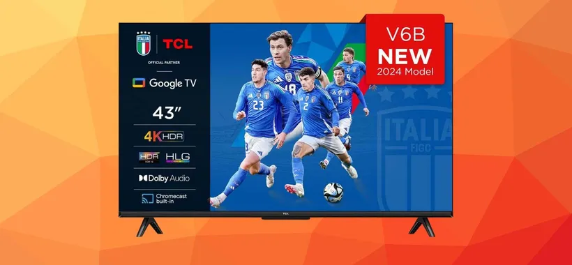 TCL 43" 4K Ultra HD in offerta: Google TV a soli 279,90€
