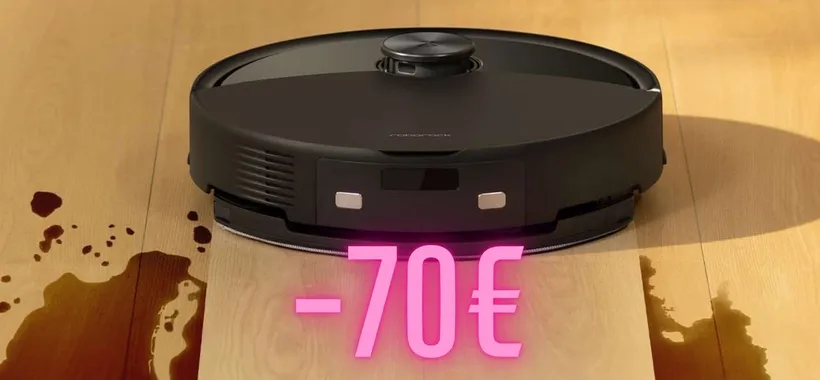 Roborock Q10 S5: straordinario robot aspirapolvere in sconto di 70€